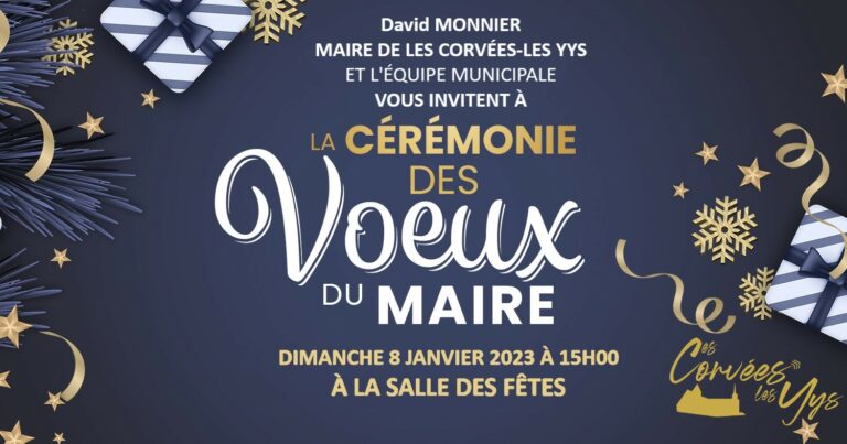 CÉRÉMONIE DES VŒUX DE LA MUNICIPALITÉ