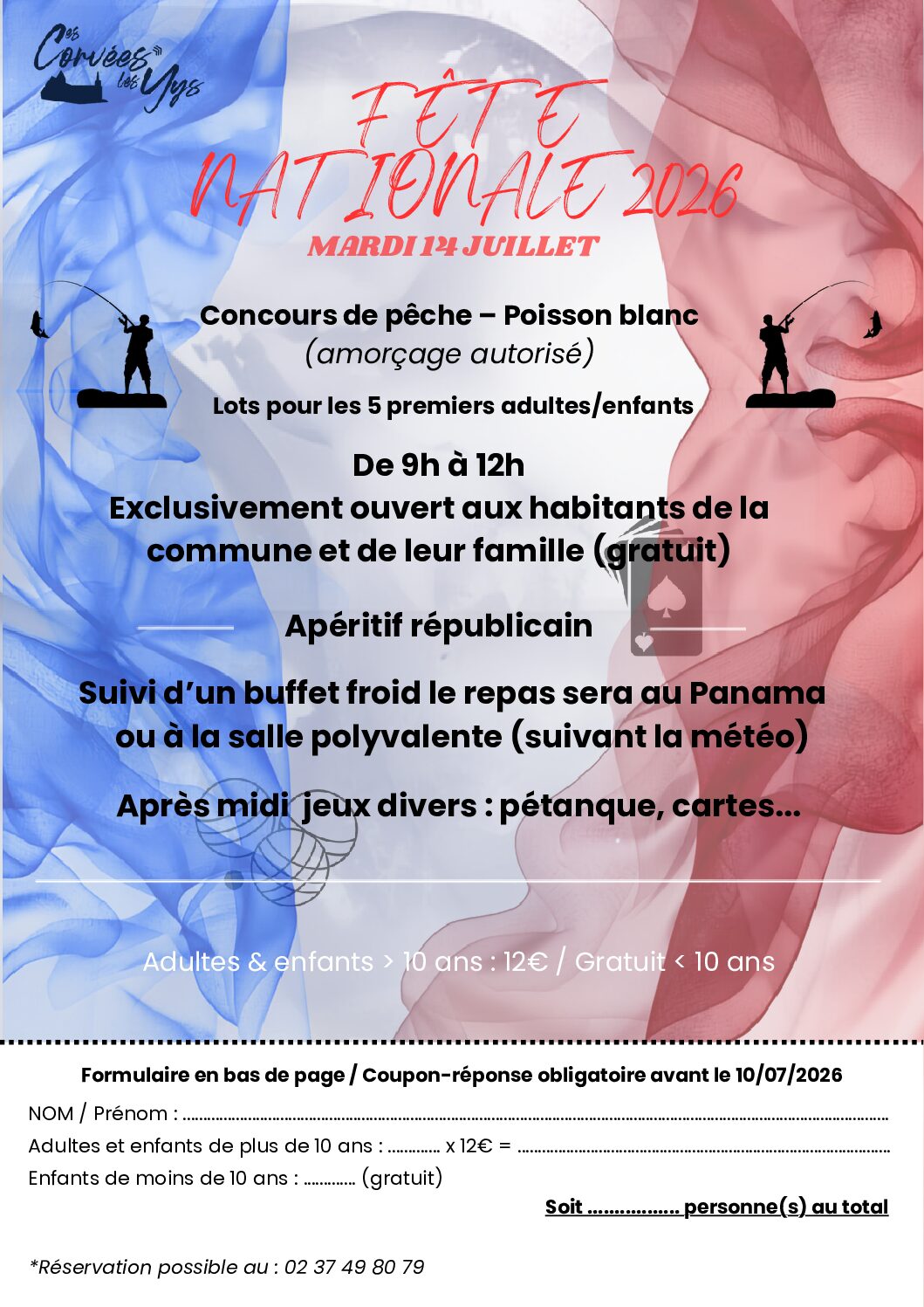 FETE NATIONALE DU 14 JUILLET 2026